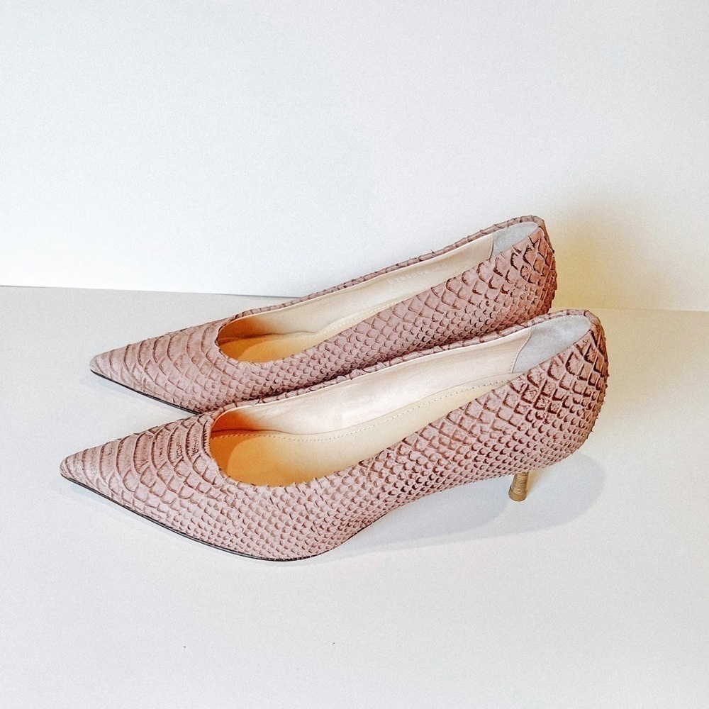 AGL Virna Embossed Leather Pump